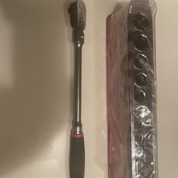 Snap on tools deep 3/8 socket set (new) 