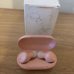 New! Pink In The Ear Wireless Headphones (no Brand)