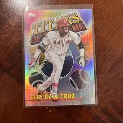 ELLY DE LA CRUZ titans Of The Game Topps 2026 75