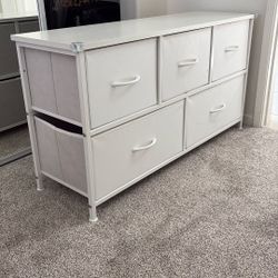 White Drawers 