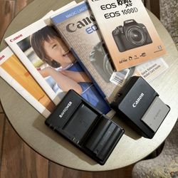 Canon  DVD  ,Books  ,Batteries  ,Chargers ,and  Batteries 