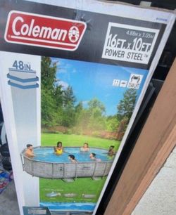 Brand New 16x10x48 swimming pool includes Filter pump and ladder. Can deliver if nearby. $700  Description & Specifications Have the summer of your (a