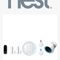 Nest Home Security System - Slightly Used
