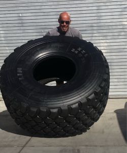CrossFit Tractor Tires for fitness training!