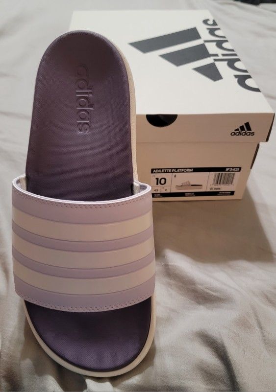 Adidas Adilette Platform Slides