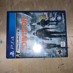 The Division Playstation 4 PS4 Ubisoft War Game Good Condition (Pickup Only)