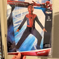 Spider-man 2 Halloween Costume Size Medium 7-8 