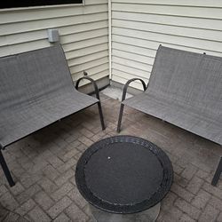 Two chairs And A Table