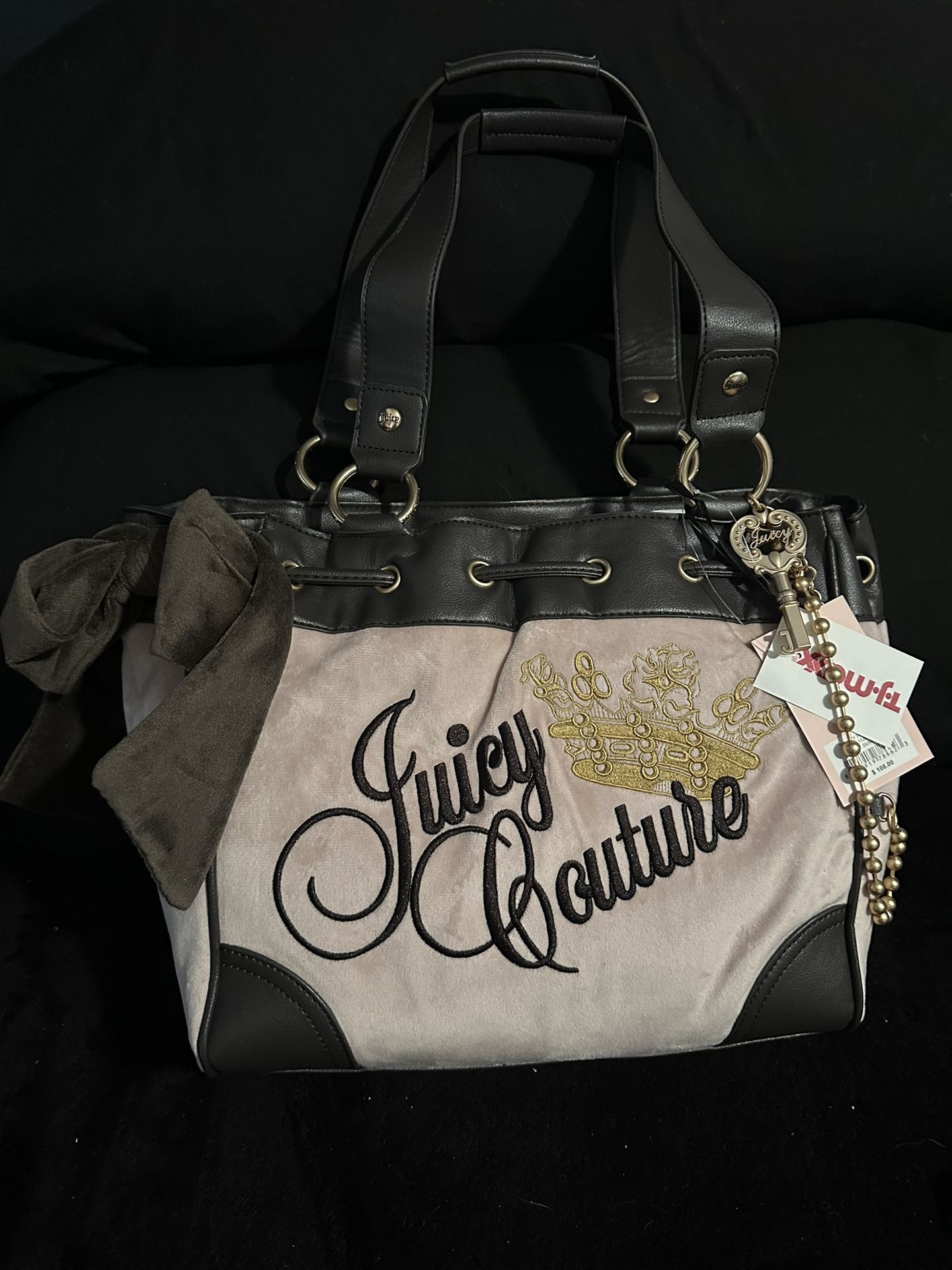 Pink And Chocolate Key To Juicy Tote Bag Purse