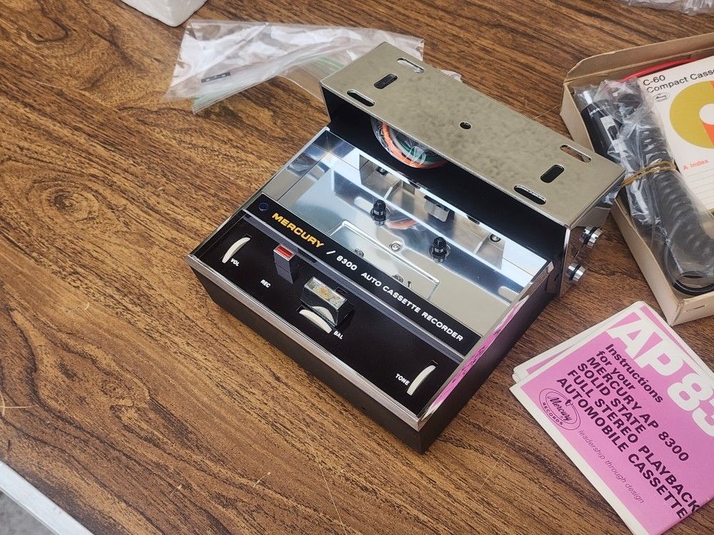 Vintage Nos New Car Stereo Cassette Recorder