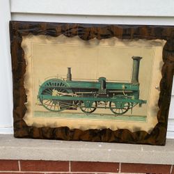 Railroad Car Wall Hanging
