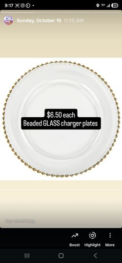 Charger Plates 