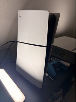 Ps5 Slim Digital Edition with Light blue controller