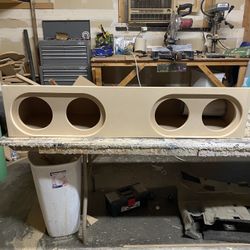 2019 And Up Chevy Crew Cab Speaker Box. 