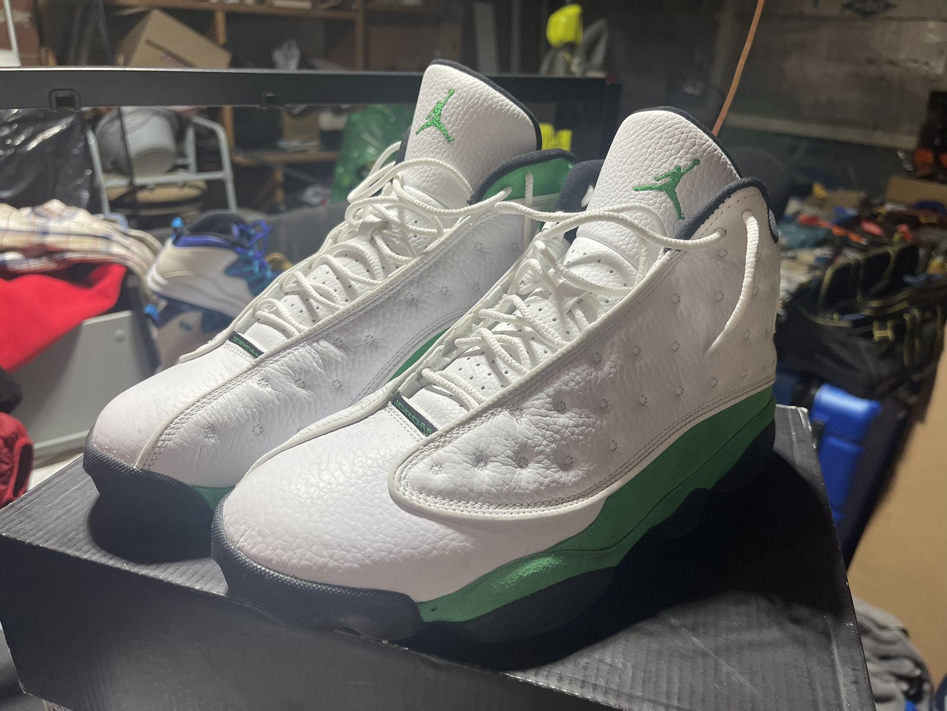 Jordan Retro 13 Lucky Green