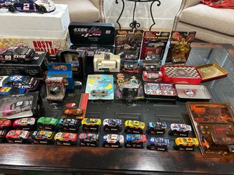 Lot Of 45 Nascar Diecasts & Plastic Some new Some Pre-owned