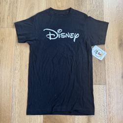 DEC Employee Center Exclusive Black Disney Tee T-Shirt Size XS X-Small
