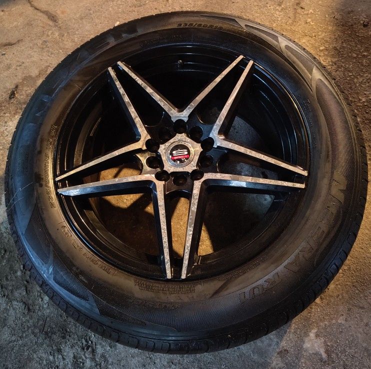 # 4 Tires AND Spec 1 rims