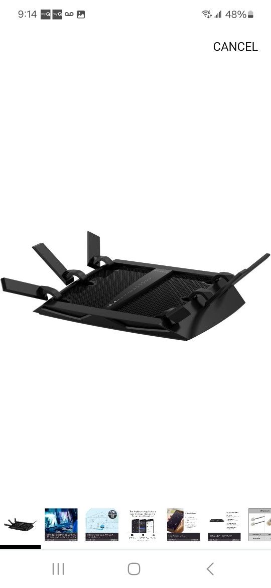 NETGEAR Nighthawk X6 Smart Wi-Fi Router