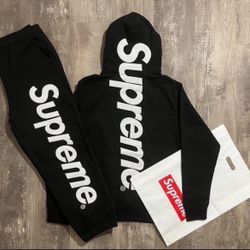 Supreme Tracksuit (Black & White)