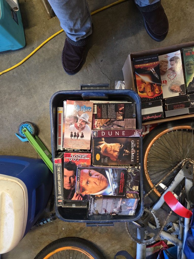 Vhs Movies c d's music And Tape