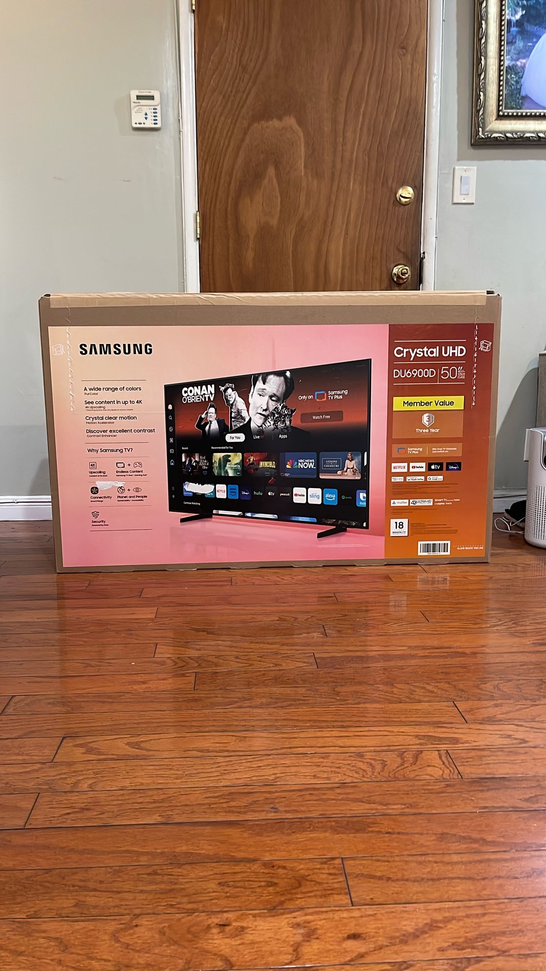 Samsung TV 50" Class DU6900 Crystal UHD 4K Smart TV