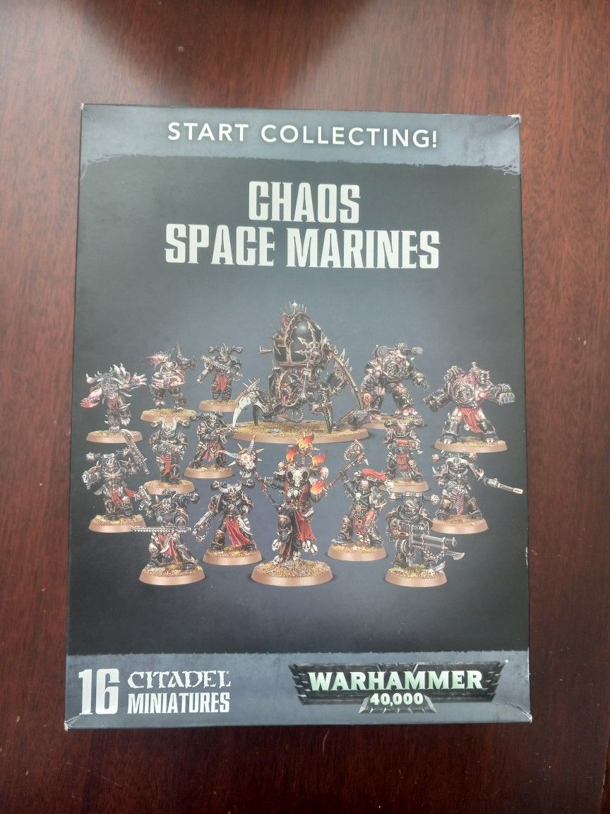 Warhammer 40k Chaos Space Marines: Start Collecting Box