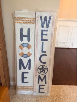 Welcome /Home entry decor