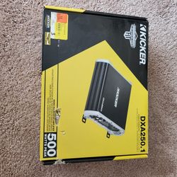 Kicker DXA250.1 Subwoofer Amp (Brand New!!)