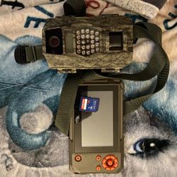 Trail Cam And Sd Card Reader