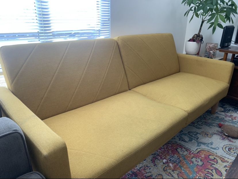 Futon style couch
