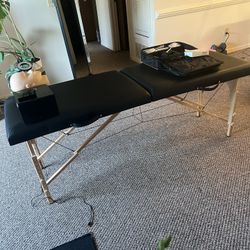 Portable Lashing Bed With Lashing Supplies