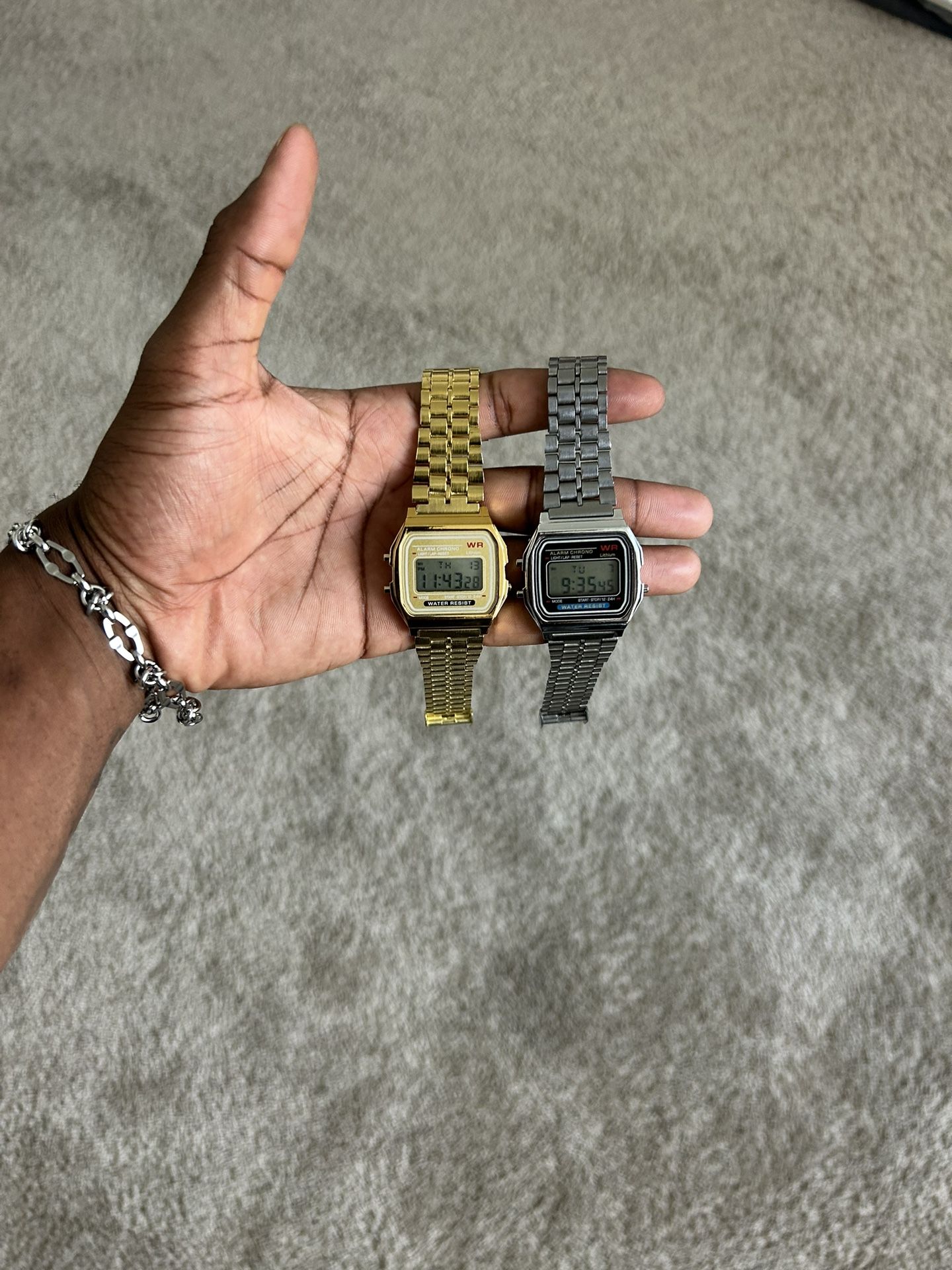 Silver Vintage style Watch