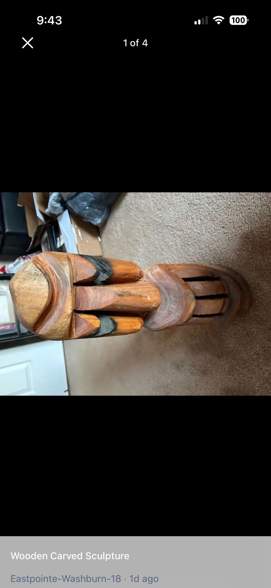 Wooden Carved Sculpture