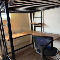 Two Twin Loft Beds ! 