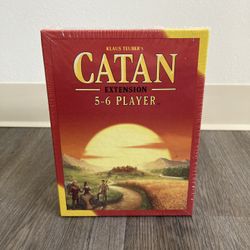 CATAN - 5/6 PLAYER EXTENSION BRAND NEW