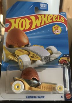 2026 New Hot Wheels EGGSHELLERACER