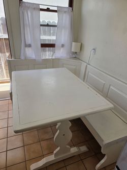 Kitchen Table Set with storage