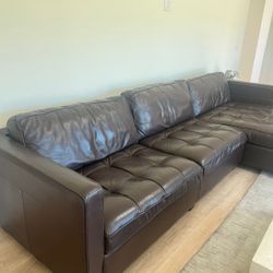 Leather Sofa 