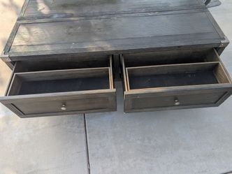 Coffee table, black
