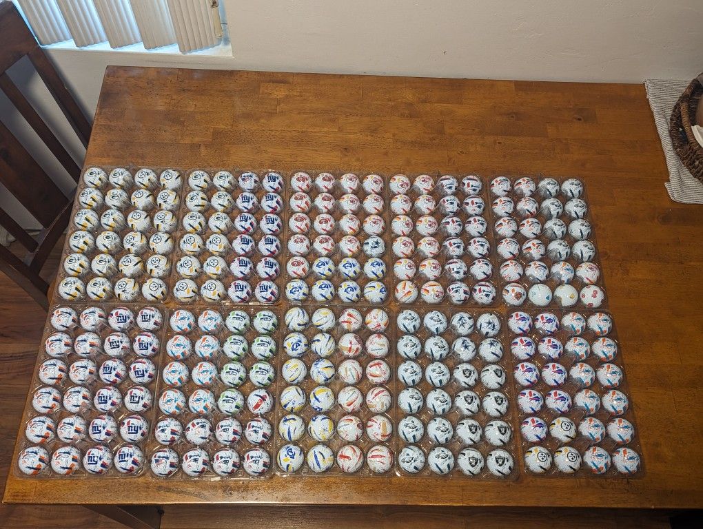 NFL Logo Speed Soft Ink Golf Balls NEW