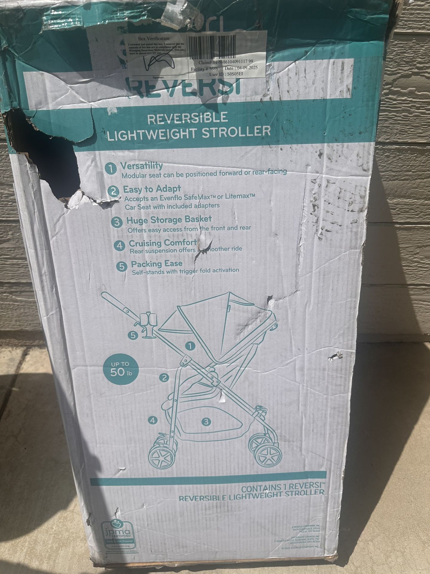 Evenflo Reversi Lightweight Stroller