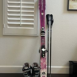 Skis, Boots, Poles 