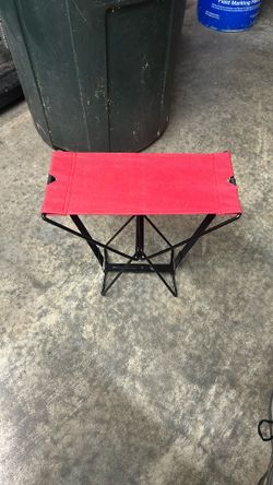 Small Fold Up Camping / Moto Camping Chair 275lb. Limit