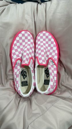Vans- Pink Checkered