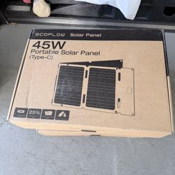 Portable Solar Panel Ecoflow 45W