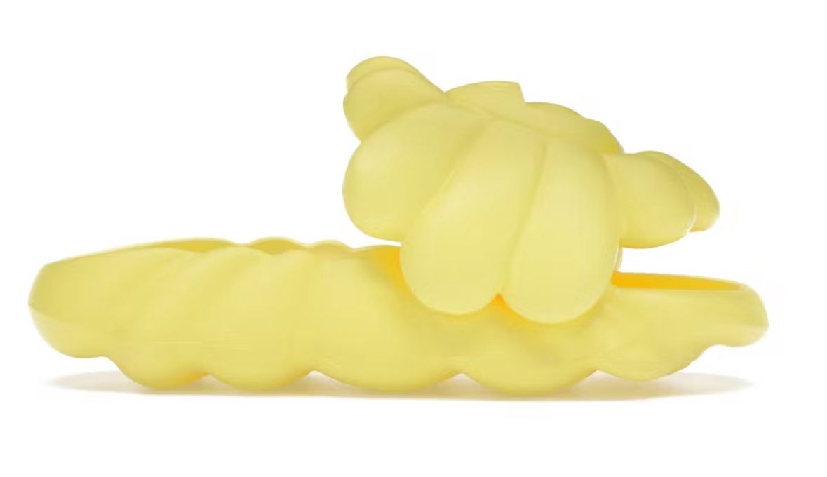 TEKASHI MURAKAMI OHANA FULL-BLOOM SLIDE BLAZING YELLOW