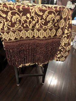 6 PCs Drapes 88”x44”. Including 10 Inch Fringe