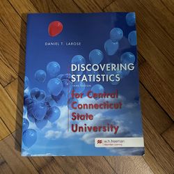 Discovering Statistics 3rd Edition For Central Connecticut State University 