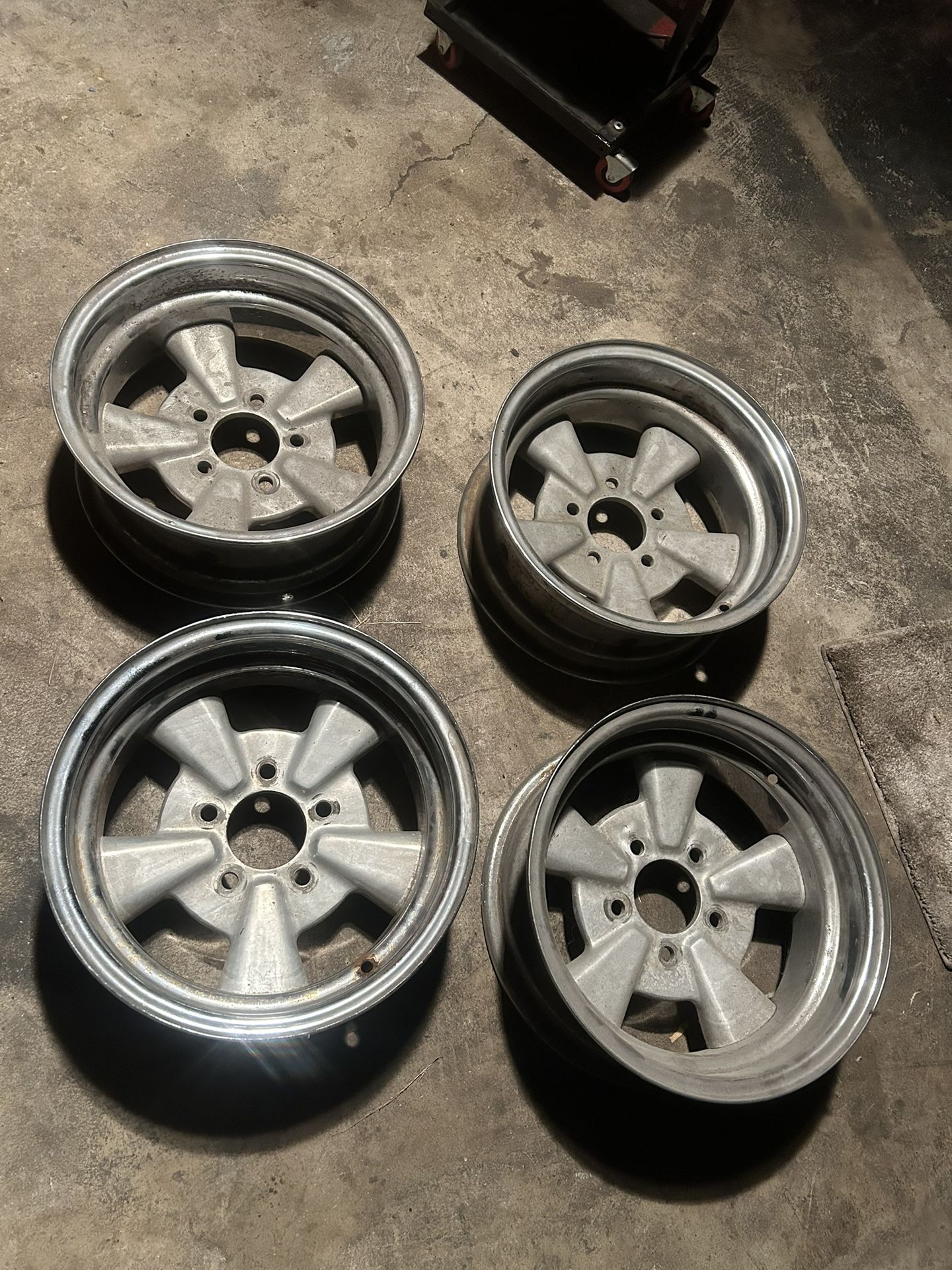 Rare Old school Chevy Wheels